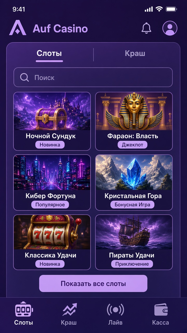 Скачать Auf Casino на андроид бесплатно — слоты